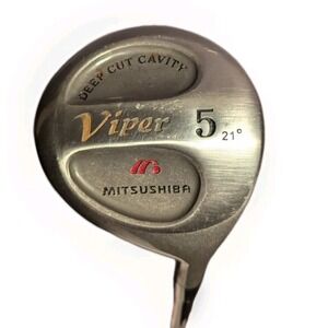 Mitsushiba Viper 5 Wood RH 21° Deep Cut Cavity Carbon Shaft 43.5" USA